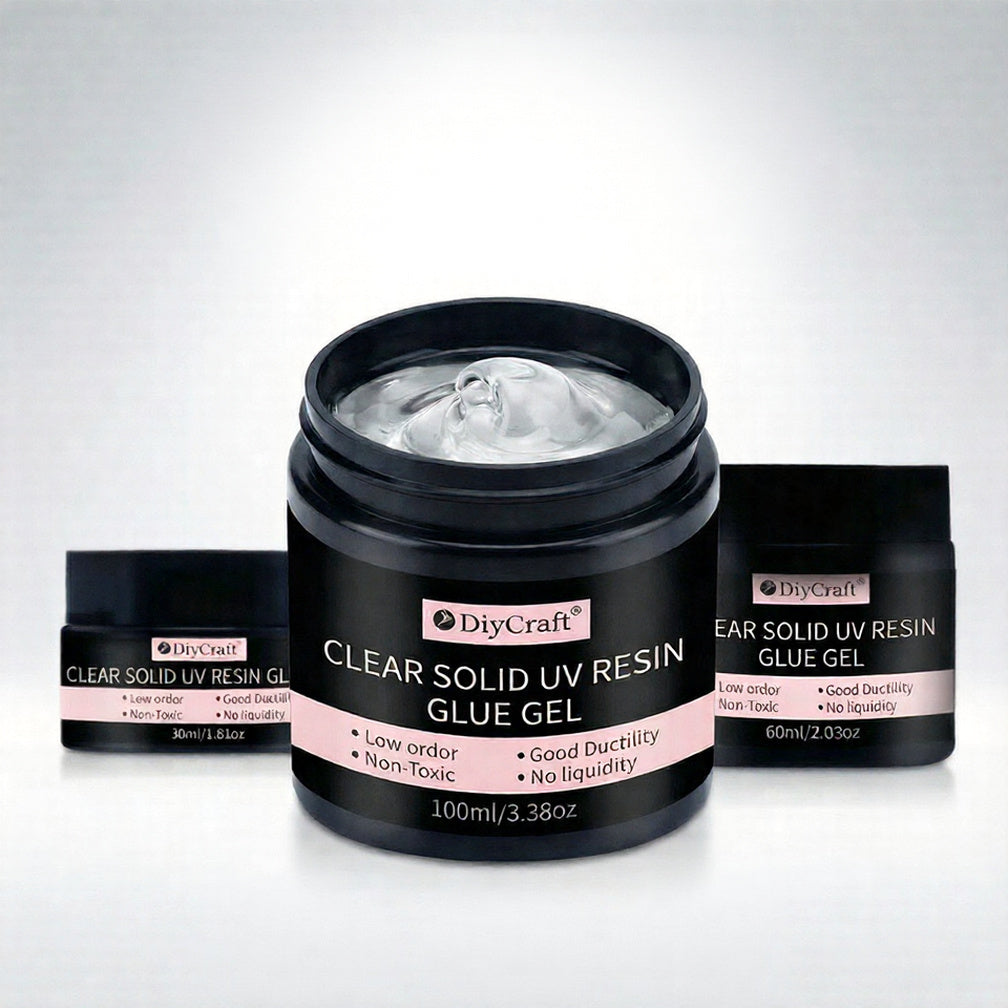 Solid Nail Glue Gel